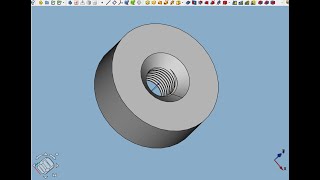 FreeCAD.#11. Инструмент "Отверстие"