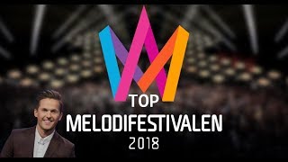 My TOP-28 of Melodifestivalen 2018