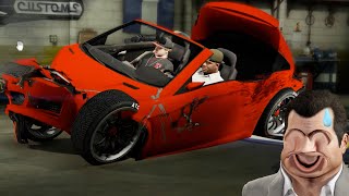 What would happen if the car damage coefficient is increased by 999,999 times?! -GTA5