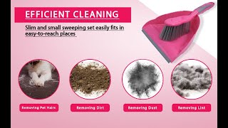 Best Dust Bin BRUSH Set | Dustpan and Brush Set Floor Cleaning | Multipurpose Dustpan For #Home