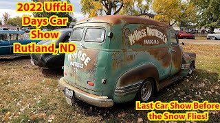 2022 Uffda Days Car Show, Rutland, ND-one of the last local ones before winter.