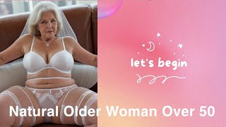 Natural Old Women in the bedroom 💖 Chic & Elegance 💍Luxury #beauty #style #elegance