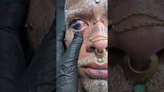 EYEBALL TATTOO #eyeballtattoo #fy #tattooartist #eyes #tattoo #inked #tattoolover #tattooideas #tren