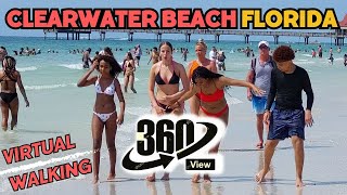 360º View 🏝 Discover Clearwater Beach USA 🇺🇸 Florida in 360° 🏝  Virtual Reality 🎥