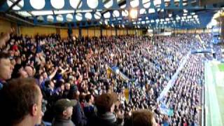 Ipswich fans singing at Chelsea 7-0