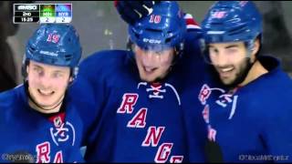 Rangers vs Wild - 2/4/16 - J.T. Miller goal