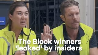 The Block winners leaked by insiders