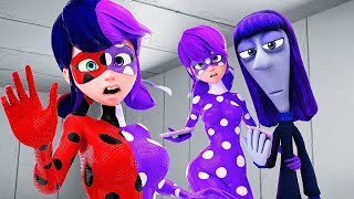 Miraculous The Ladybug - Ennui Transformation!( Inside Out 2 Animation!)