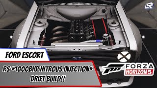 Forza Horizon 5 Ford Escort Hoonigan *NOS INJECTION* 1000BHP RWD Drift Build