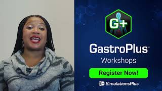 Denise Morris GastroPlus® Workshop Promo