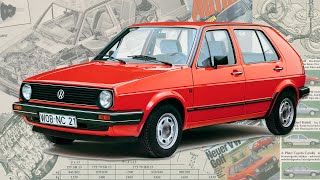 Volkswagen Golf II • СОРОК ЛЕТ тому НАЗАД • ИСТОРИЯ автомобиля 1980-х