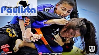 JIU - JITSU - Isabela Firmino x Nickoli Melo - Feminino - Campeonato Paulista 2018.