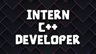 Співбесіда ⦁ Intern C++ Developer