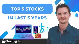 Analyzing the Top 5 Performing Stocks of the Last 5 Years! 📈#topstocks