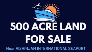 Land for Sale Near Vizhinjam International Seaport