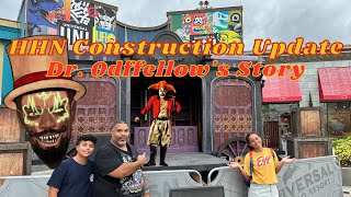 Halloween Horror Nights Update | Dr  Oddfellow's Story | Food Booths & Bars | Universal Studios FL