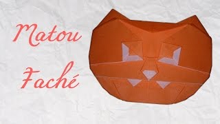 Origami ! Matou faché - chat en colère [ HD ]