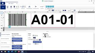 Design a Rack Label in Brady Workstation using location data from an excel spreadsheet.