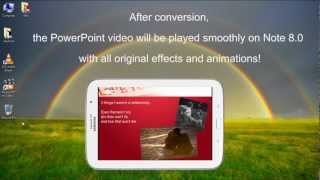 PowerPoint on Samsung Galaxy Note 8.0 - How to Play PowerPoint as HD Video on Galaxy Note 8.0