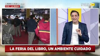 La feria del libro equipada con Bioseguridad  EXO - Entrevista Canal de la Ciudad