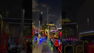 Dubai Night Walk View #shorts #youtubeshorts #viral