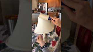 Today's Tip: How to dust a lampshade