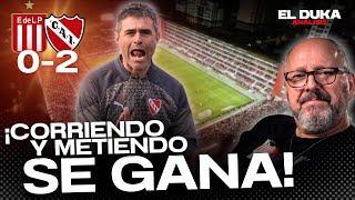 ¡CORRIENDO Y METIENDO SE GANA! - Estudiantes vs. Independiente (0-2) - ELDUKA