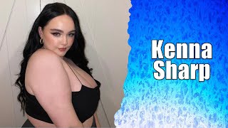 Kenna Sharp ~ Plus Plus Size Curvy Glamour Model ~ Bio & Facts