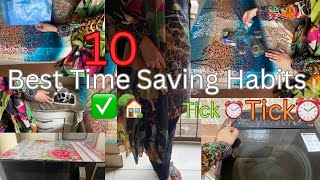 10 Best Time Saving Habits|| kitchen Tips|| Tips make life easy at home due to these tricks.