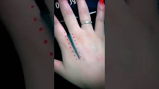 Art illusion | Fake cuts on hand #artvideo #tattooartist #tattoo #artillusion #tatto #tattooideas