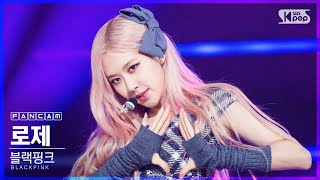 [안방1열 직캠4K] 블랙핑크 로제 'Lovesick Girls' (BLACKPINK ROSÉ FanCam)│@SBS Inkigayo_2020.10.25.