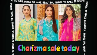 charizma big sale today 2024|| charizma summer collection 2024