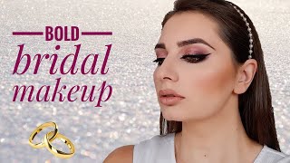 Έντονο νυφικό μακιγιάζ | Bold makeup tutorial by LUCY MUR MUA