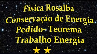 Física 1 - Trabalho de força variável, Atrito e Teorema trabalho energia