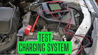 how to test the charging system with a multimeter / voltmeter