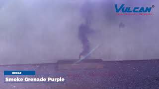 Vulcan Fireworks Purple Smoke Grenade