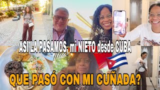 QUE PASÓ CON MI CUÑADA?😦MI NIETO EN CUBA🇨🇺PROBANDO COMIDA CUBANA EN ALEMANIA