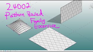 24002 - Pattern Based Family in Revit