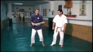 Kenpo Jutsu Hakuda 5. Técnica de defensa contra tambo