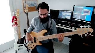 Phil Collins - Something Happened On The Way To Heaven (Alessio Uliano bass cover)