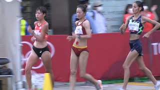 東京五輪 女子20km競歩の様子　TOKYO2020  Women's 20km Race walk  藤井菜々子/岡田久美子/河添香織/PALMISANO Antonella