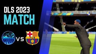 Dream League Soccer 2023 Gameplay⚽ || God of War FC VS Barcelona FC || Gold Cup Challenge