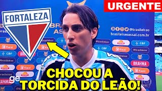 DE AGORA! PÓS JOGO! POR ESSA O TORCEDOR NÃO ESPERAVA! ÚLTIMAS NOTÍCIAS DO FORTALEZA