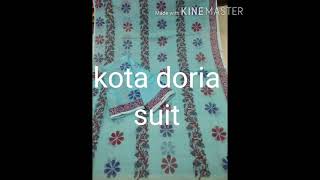 Just  new lonch kota cotton suit/kota doria from kota rajasthan