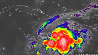 Tropical Storm Grace!!!😳 The Difference On The Mayday Mountain! it's Gentle In My Area For Now!