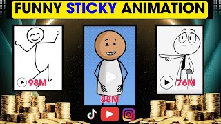 Create Viral Sticky Animation Videos with Free AI Tool