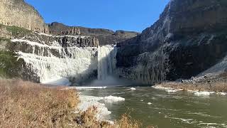 Palouse Falls Beautiful in Feb. 2022