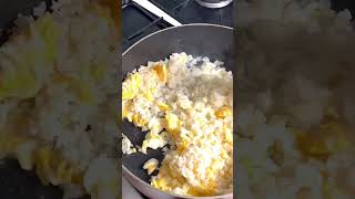 الرز بالطريقة الكورية " الرز المقلي بالبيض " 🇰🇷🍚