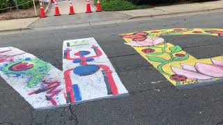 Street Mural, Downtown Winston-Salem, 20 June 2020