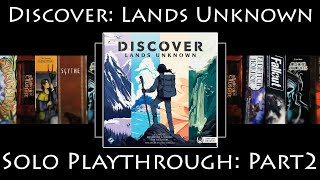 Discover: Lands Unknown Rules Overview & Solo Playthrough | Genesis | Part 2